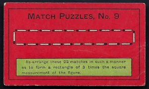 SNIDERS & ABRAHAMS - MATCH PUZZLES - #9 - Picture 1 of 2