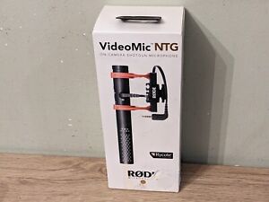 Rode VideoMic NTG microphone on-camera shotgun mic RØDE VMNTG READ