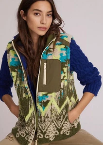 Anthropologie Pilcro Sherpa Vest Size M nwt - Picture 1 of 4