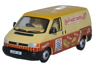 Oxford Diecast Volkswagen T4 Van Bobs Hot Dogs Broken Steering Wheel 1:76 Car - Picture 1 of 4
