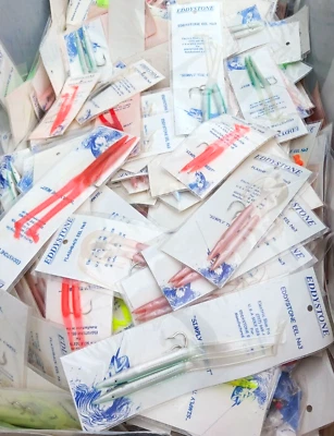 10 Pack Lot Soft Plastic Lures Sand Eel 4"-8" Bait Hook Cod/Pollock/Bass/Mahi - Image 1 of 4