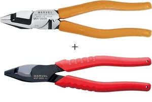 Menge 2 Typen Marvel MVF-200S VA Kabelschneider Zange Super MVA-200N VA KABEL - Bild 1 von 1