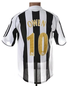 Newcastle United 2005/2006/2007 Heim Fußball Trikot Adidas 10 Owen S - Bild 1 von 7