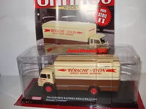 LES VEHICULES DU GARAGE MODERNE RENAULT FAINEANT TRANSPORTS RERACHE LYON - 1/43° - Foto 1 di 2