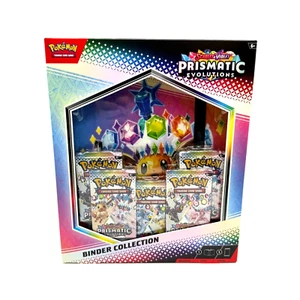 Pokemon TCG Prismatic Evolutions Binder Collection - In Hand Fast Shipping - Picture 1 of 3