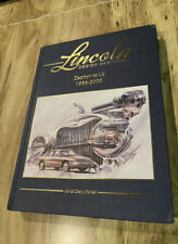 Lincoln Design Heritage ￼Zephyr To LS 1936-2000 Book By Jim & Carol Farrell Ford