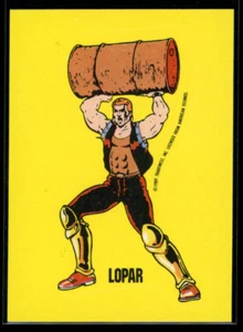 DOUBLE DRAGON LOPAR 1989 Topps Nintendo Sticker #14 NM C1 - Picture 1 of 2