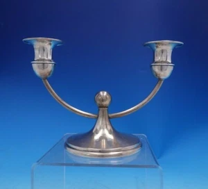 Richard Dimes Sterling Silver Candelabra 2-Light Mid-Century Modern #115 (#3994) - Picture 1 of 5