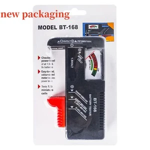 Herramienta de comprobador de batería analógica universal de mano 1,5 V AA AAA C D 9 V celda de botón - Imagen 1 de 10