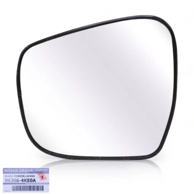 Espejo retrovisor Len de vidrio Lh para Nissan NP300 D23 cabina simple 2015 2020 Foto 1 de 4