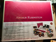 Arthur Rubinstein The Complete Album Collection 142 CDs +2 DVD SEALED