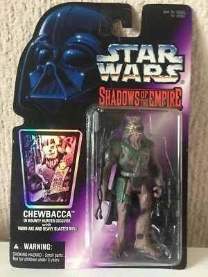 CHEWBACCA IN BOUNTY HUNTER DISGUISE - STAR WARS - SHADOWS OF THE EMPIRE - 1996 - Imagen 1 de 2