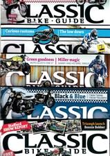 Various Issues of CLASSIC BIKE GUIDE Magazine September 1996 to December 2017