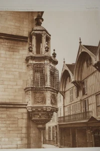 TROYES HOTEL MARIZY TOURELLE GRAVURE PHOTO 1910 ARCHITECTURE FRANCE R2490 - Foto 1 di 1