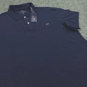 Vineyard Vines Shirt Herren XXL Performance Golf Polo Kurzarm Navy Blau Neu mit Etikett - Bild 1 von 10