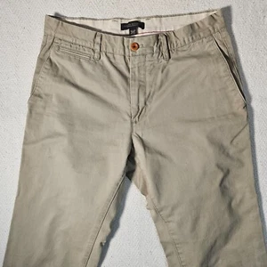 Banana Republic 33 x 30 Beige Khaki Vintage Straight Chino Pants - Picture 1 of 9