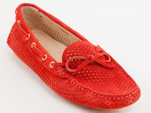 New  Francesco V. Orange Suede Made in Italy shoes Size 38 US 8 - Picture 1 of 6