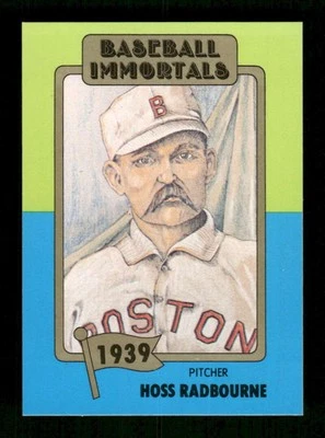 1980 SSPC Baseball Immortals 1st printing no mlb logo 24 Hoss Radbourne BXCP20 - Image 1 of 2