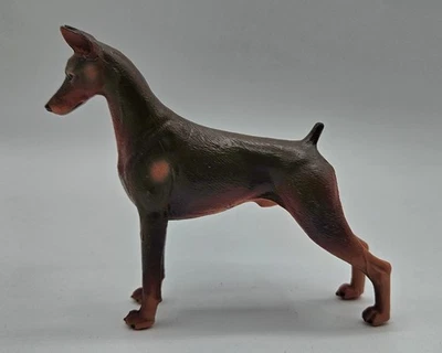 Doberman Dog Figure Toy Gift Child Plastic Figura Perro Juguete Plástico 165 - Image 1 of 4