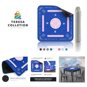 Hochwertige 32,4x32,4 Zoll Mahjong Matte - wasserdicht, rutschfest, robustes Design - Bild 1 von 8