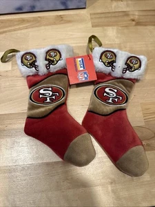 San Francisco 49ers Basic Stocking Forever Collectibles NFL (A/1/4) - Picture 1 of 2
