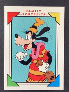 1991 Impel Disney Family Portraits #124 Goofy Hawaiian Holiday 1937 NM - Picture 1 of 2