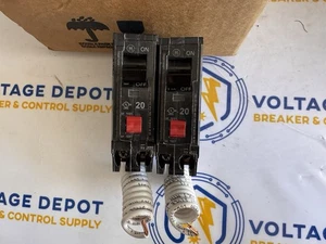 (1) GE THQB1120GFT 20A 120V 10kA 1P GFCI Bolt-on Circuit Breaker - tested - Picture 1 of 3