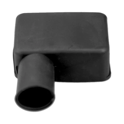 IMPULSE INNOVATION Batteriepolabdeckung aus Gummi SW Batteriepolklemmen Auto Boot Batterie Klemme