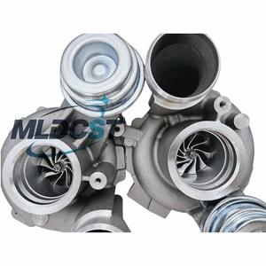 S63 Turbo Turbocharger Upgrade Stage 2 1000HP Fit BMW M5 M6 X5M X6M S63 F10 4.4L - Picture 1 of 16