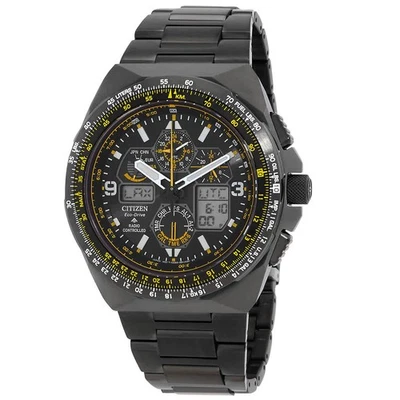 Citizen Promaster Skyhawk A-T Chronograph GMT Black Dial Men's Watch JY8127-59E - Image 1 of 3