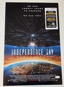 Foto firmada por Bill Pullman Jeff Goldblum 12X18 DÍA DE LA INDEPENDENCIA RESURGIMIENTO JSA - Imagen 1 de 1