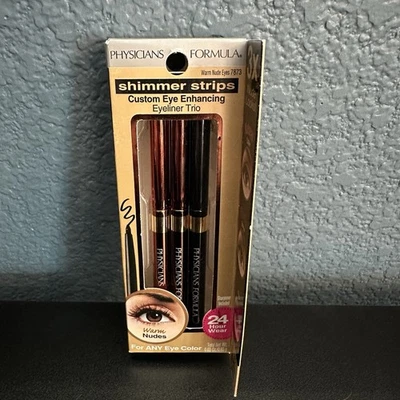 Physicians Formula Shimmer Strips Custom Eye Enhancing Eyeliner Trio, Warm Nudes - Image 1 of 4