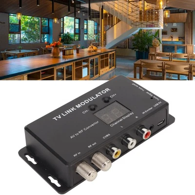 UHF -Modulator TV -Verknüpfungsmodulator Einstellbar An RF -Konverter - Bild 1 von 4