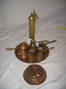 Orientalisches Cafe Set mit Mühle - 13 teilig - Bild 1 von 3