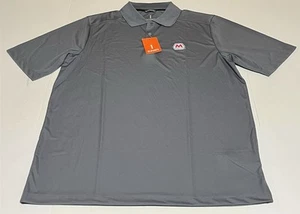 NEW Marathon Oil Gas Station GOLF Polo Shirt Size Mens Large Gray Employee NWT - Picture 1 of 10