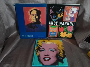 3 x ANDY WARHOL Bücher jede Menge klassische Pop Art Bilder Hardcover Bücher - Bild 1 von 16