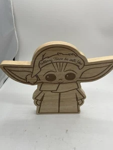 Disney Star Wars Il Bambino Baby Yoda Servizio Tagliere - Natale - Foto 1 di 4