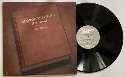 George Shearing / Jim Hall First Edition LP M- Concord Jazz (1982) Foto 1 de 4