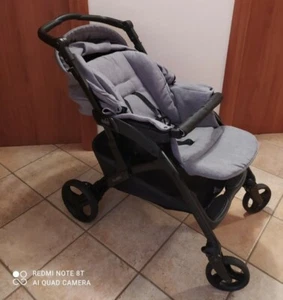 TRIO PASSEGGINO CAM FLUIDO EASY SMART - GRIGIO MELANGE - - Foto 1 di 11