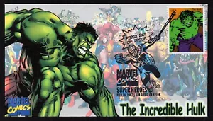 USA, SCOTT # 4159-B, ILLUSTRATED FDC COVER 2007 INCREDIBLE HULK, MARVEL COMICS - Picture 1 of 2