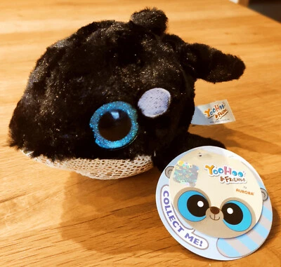YooHoo & Friends Blackee der Orca Wal von Aurora World Plüsch - Bild 1 von 4
