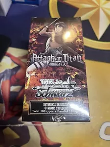 Weiss Schwarz: Booster Box - Attack on Titan versión inglesa(104000000916) - Imagen 1 de 1