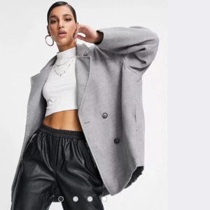 Free People Hannah Super Soft Oversized Blazer Jacket Gray Medium M NWT - Picture 1 of 4