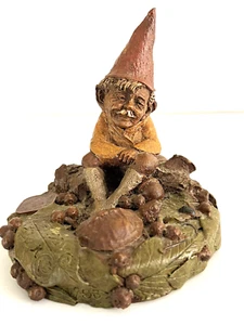 TOM CLARK RESIN GNOME FREDDY & TURTLE # 12 DATED 1983 - Picture 1 of 6