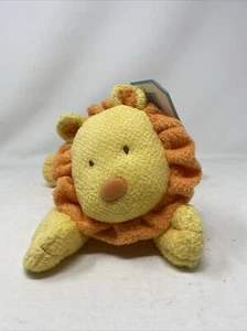 Carters Child Of Mine Lion Plush Yellow Orange Floppy 12" Stuffed Animal Swirl - Picture 1 of 6