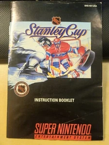 NHL Stanley Cup (Super Nintendo Entertainment System, 1993) NUR HANDBUCH - Bild 1 von 2