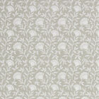 Clarke And Clarke Melby Taupe Cotton Pvc Wipe Clean Tablecloth Oilcloth