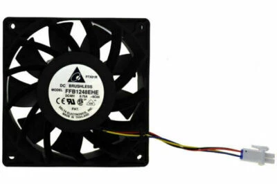 Ventilatore di flusso assiale brushless DC Delta 48V 0,75A FFB1248EHE MODELLO -6J67 - Immagine 1 di 3