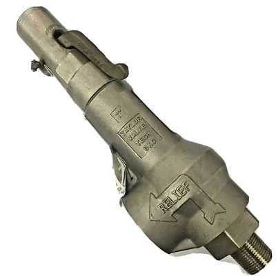 Taylor Valve S-01380000 SS Safety Relief Valve 3/4" X 1" NPT 2400 psi  - Image 1 of 4