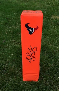 Houston Texans #11 JAELEN STRONG Signed Autographed Football TD Pylon COA - Picture 1 of 1